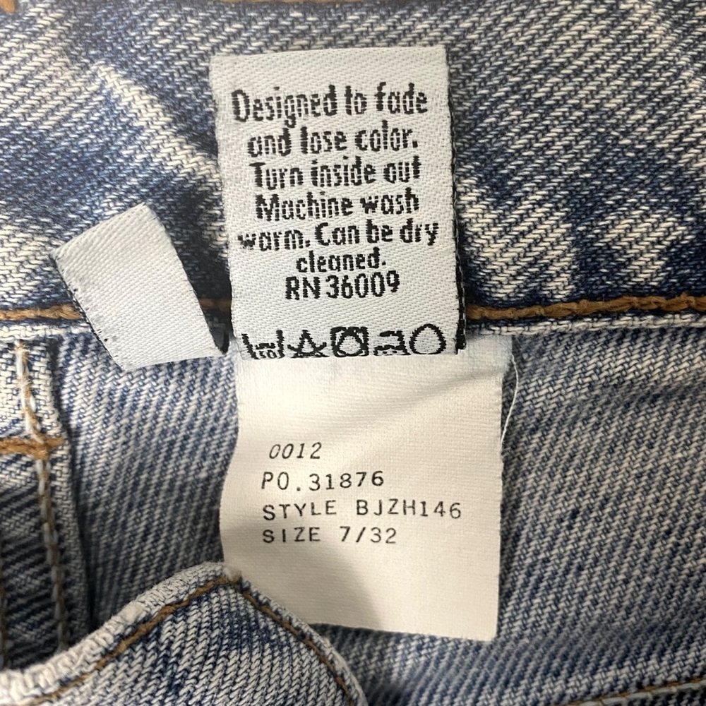 Vintage 90s Calvin Klein Button Fly High Rise Jean - Picture 6 of 11